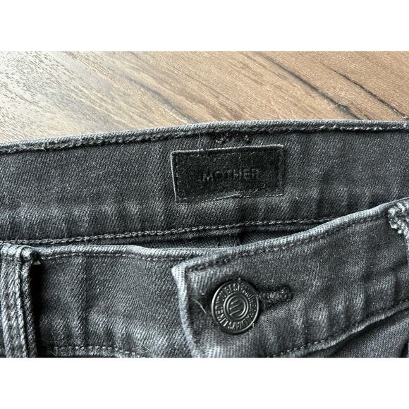 MOTHER The Rambler Zip Ankle Jeans Vroom Size 34 Wide Leg Bootcut Denim Pants - Picture 8 of 15